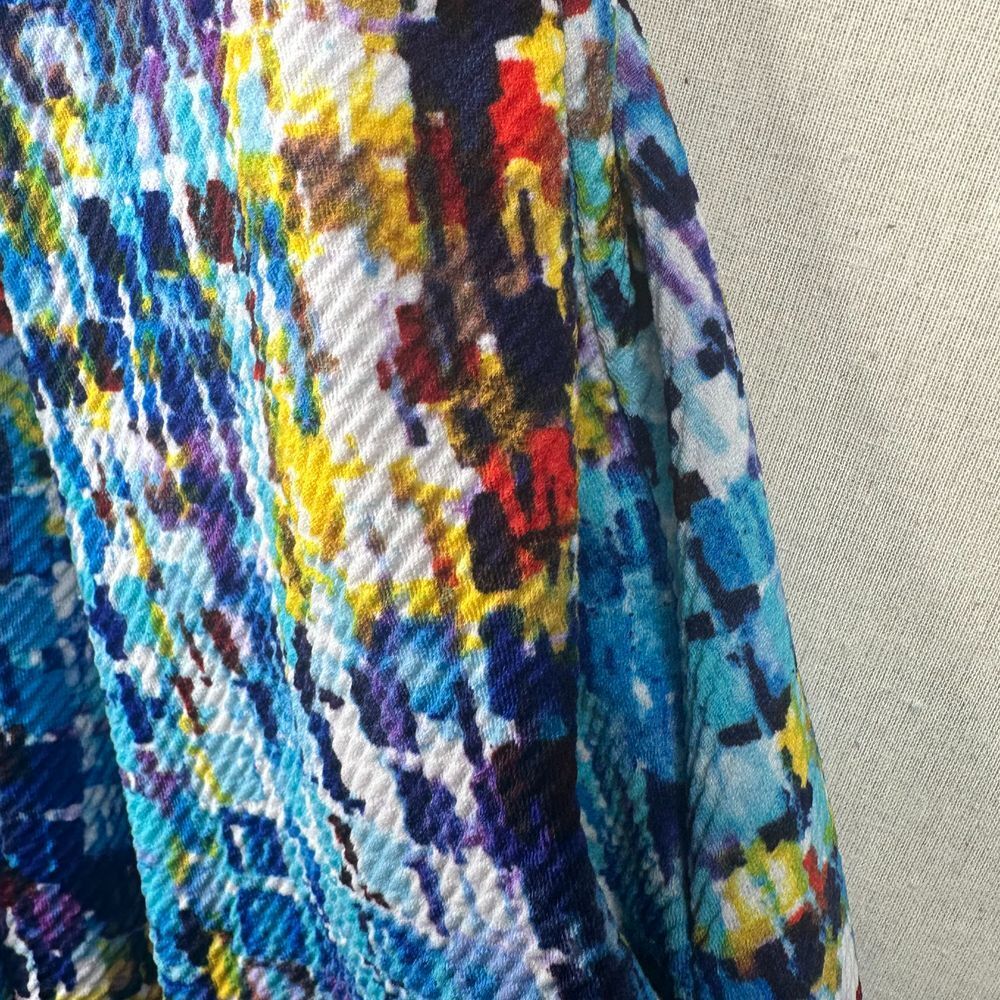 Ellen Tracy Sleeveless A Line Dress size 6 Multicolor - Picture 4 of 8
